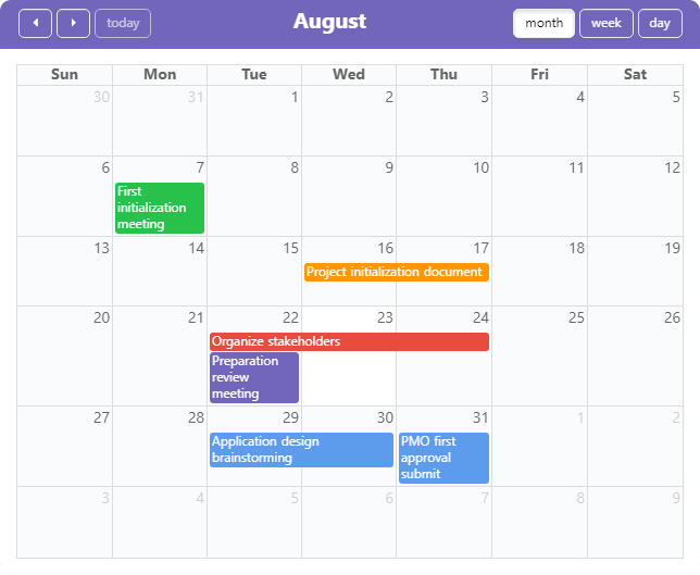 calender calender